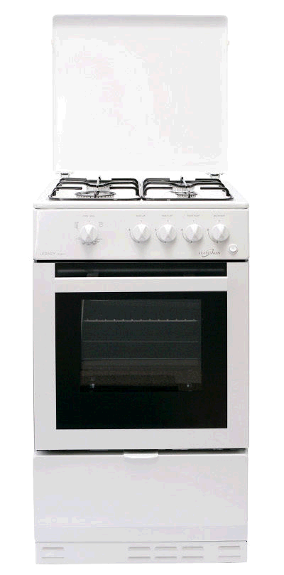 Statesman Legacy 50GSLF Single Cavity & Hob Gas Cooker 50cm c/w Enamel  Lid 