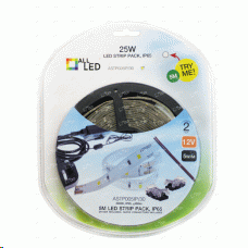 All LED IP65 LED Strip 5W/Mtr 3K 5Mtr