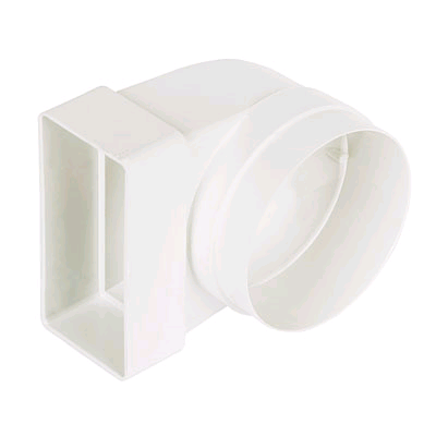 Manrose 204 x 60mm Elbow Bend c/w 5