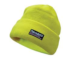 Hi-Vis Yellow Beanie Hat Thinsulate® Lined