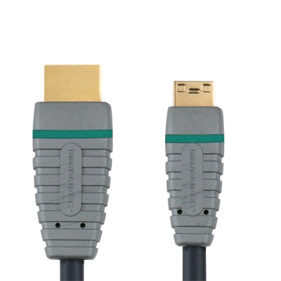 Bandridge HDMI to Mini HDMI Connector (Camera to TV) 2mtr