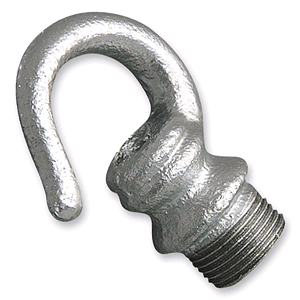 Galvanized Male Hook 20mm