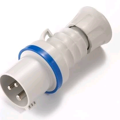 Gewiss 32a 240V 2P + E Plug IP44 