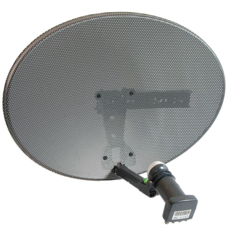 ACE Satellite Dish and Quad LNB
