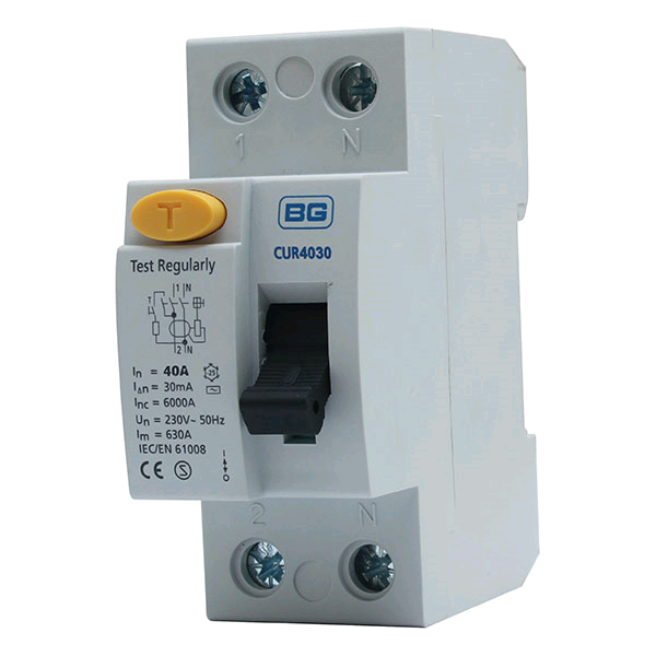 BG DP RCD 40a 30mA