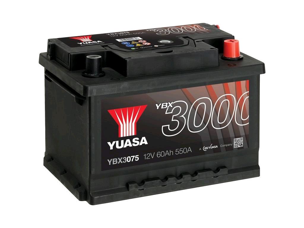 Yuasa Battery 12V 60Ah 550A  YBX3075