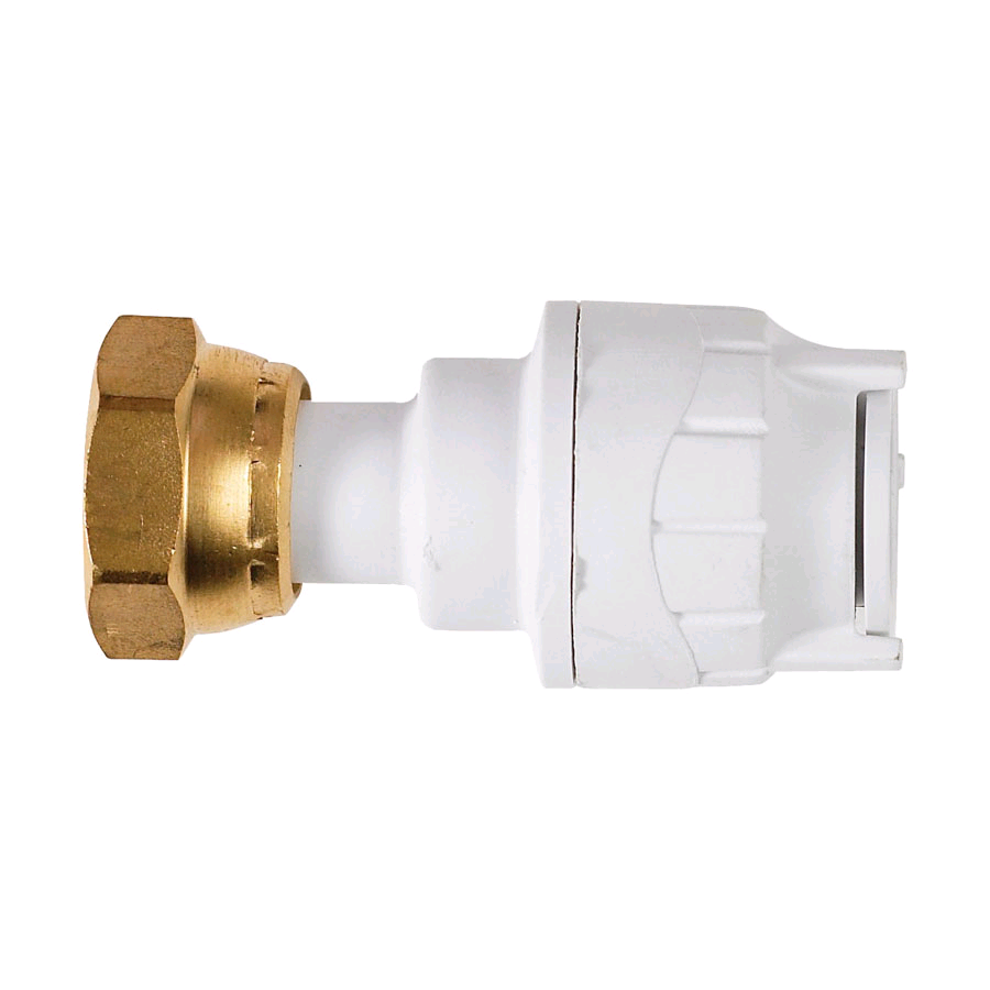 Polypipe PolyFit 15mm x 1/2" Straight Tap Connector 