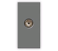 BG TV Female Screened Outlet Grey