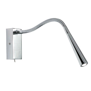 Saxby Madison 1w LED Wall Lamp Satin Nickel