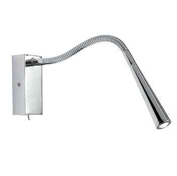 Saxby Madison 1w LED Wall Lamp Satin Nickel 