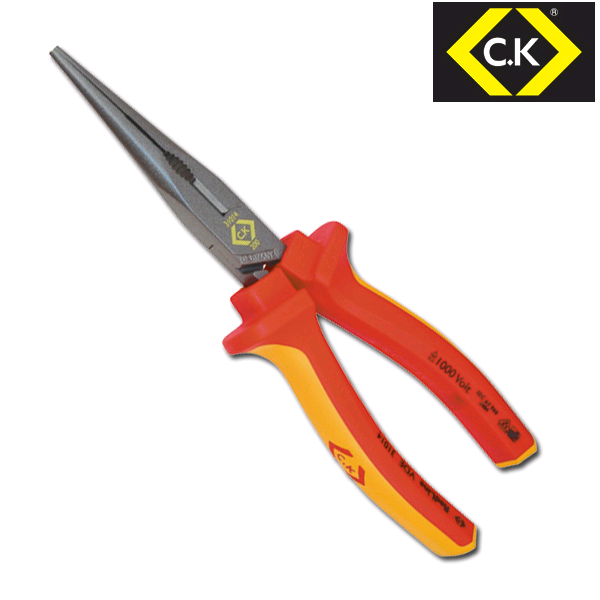 CK Redline VDE Snipe Nose Plier 200mm