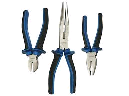 Chrome Vanadium Soft Grip Plier Set 3 Piece 