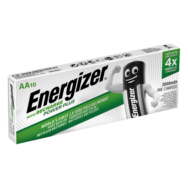 Energizer AA 2000mAh Recharge Power Plus 10pk S16504