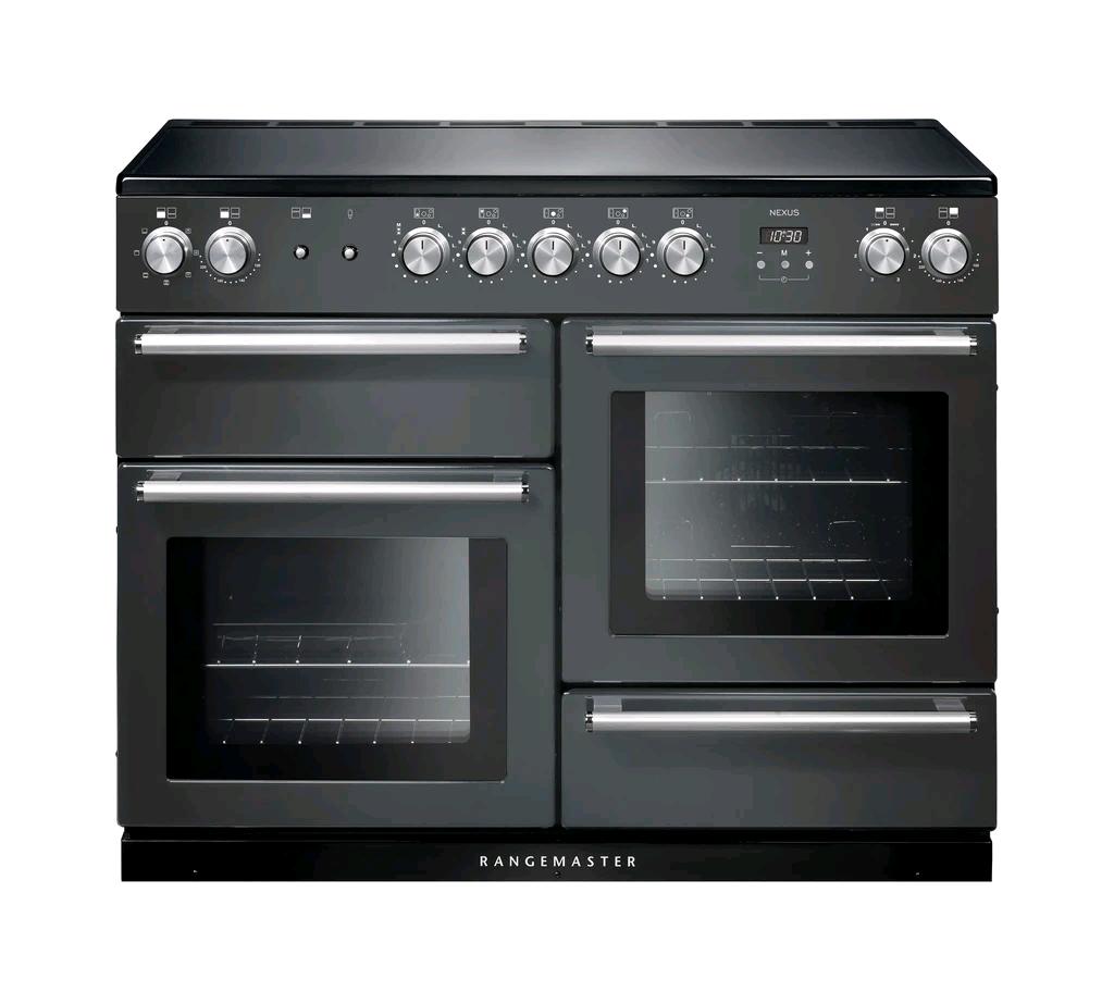 Rangemaster Nexus 110 Induction Range Cooker110cm Slate/Chrome 