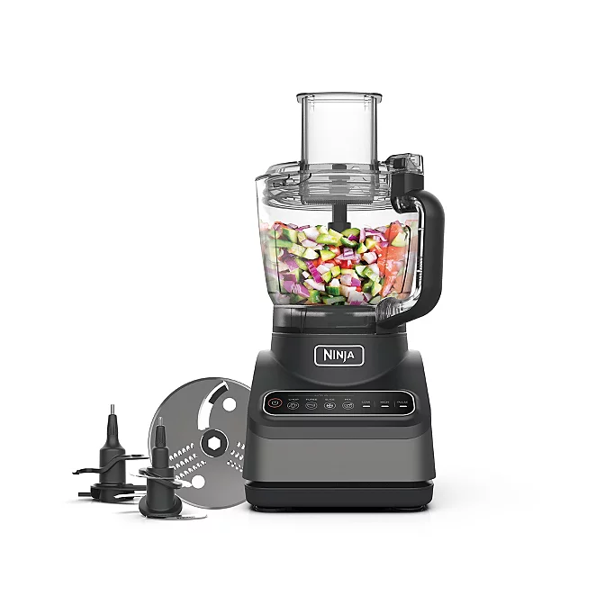 Ninja BN650UK Food Processor 2.1 Litre Bowl -Silver