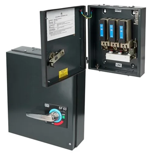 CED Switchfuse Isolator 63A TPN 415V  