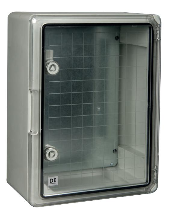 IP65 ABS Wall Mount Enclosure with Transparent Door - 600 x 400 x 200mm