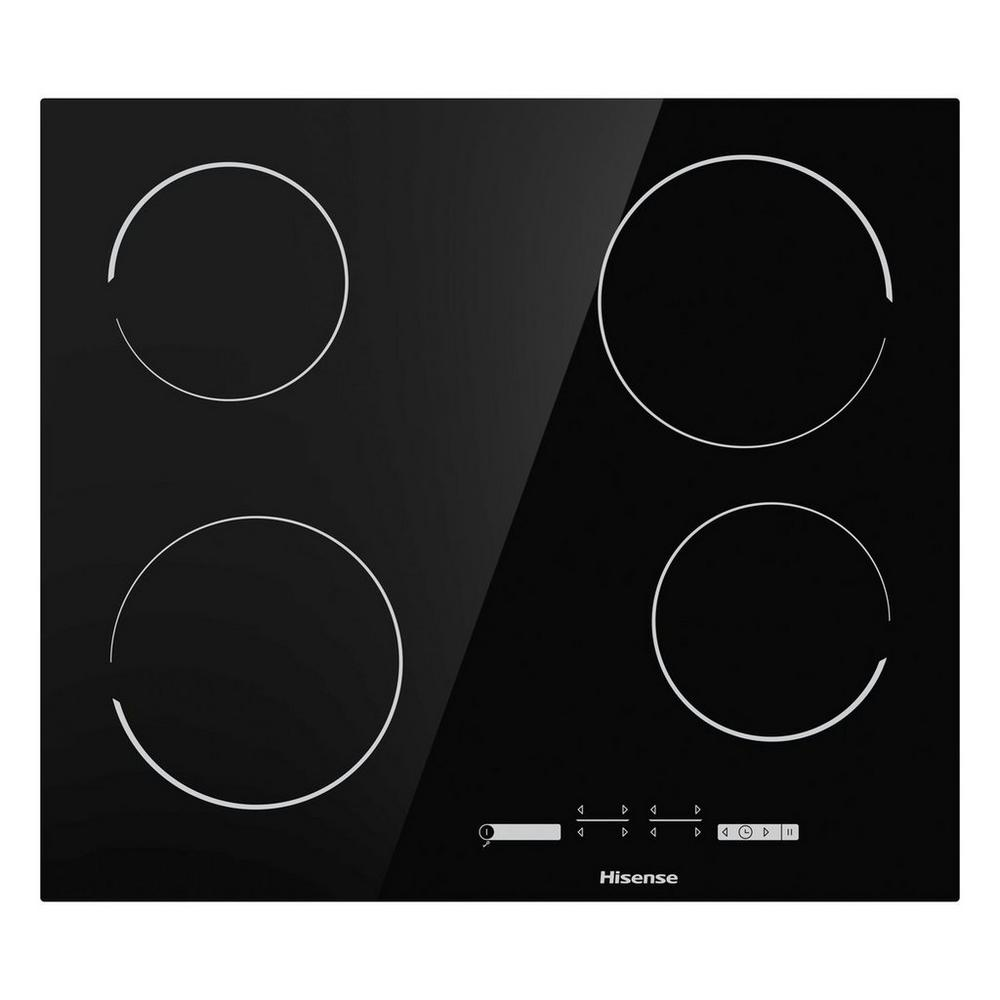 Hisense E6431C 59.5cm Ceramic Hob - Black