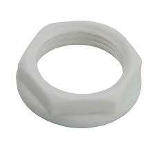 Niglon 20mm White Locknut 