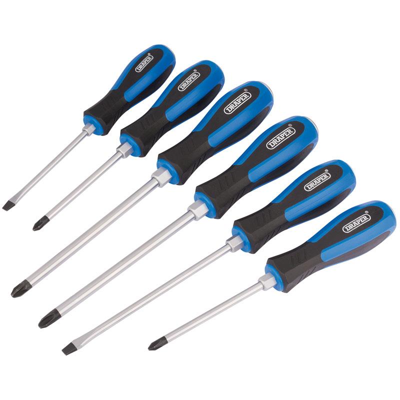 Draper 6 Piece Pound Through Screwdriver Set