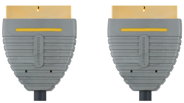 Bandridge Scart Cable Video Audio 2mtr MID RANGE