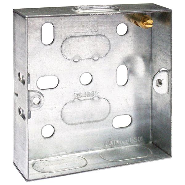 Knock Out Metal Box 1gang 16mm EPD