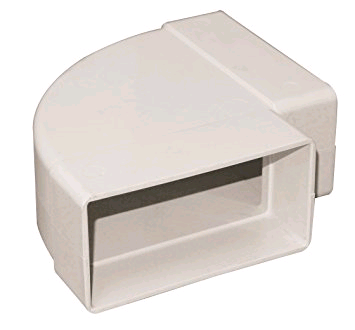 Manrose Horizontal 90deg Bend 204 x 60mm