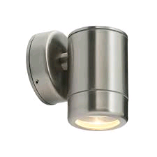 Saxby Odyssey Single Wall Light Stainless Steel IP65 35w 