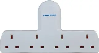PRO ELEC PELB1715 4 Way Extension Socket  