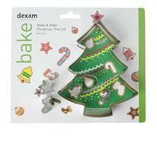Dexam Make & Bake Christmas Tree Cutter 6pk 17851037 