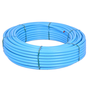 32mm x 50m Coil MDPE Water Service Pipe Blue 