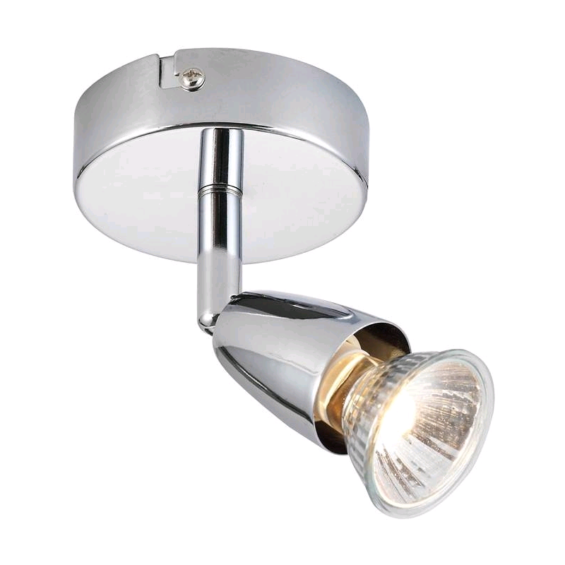 Saxby Amalfi 1Lt Plate 50w GU10 Chrome