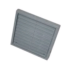 Manrose Fixed Grill 4in/100mm Grey 
