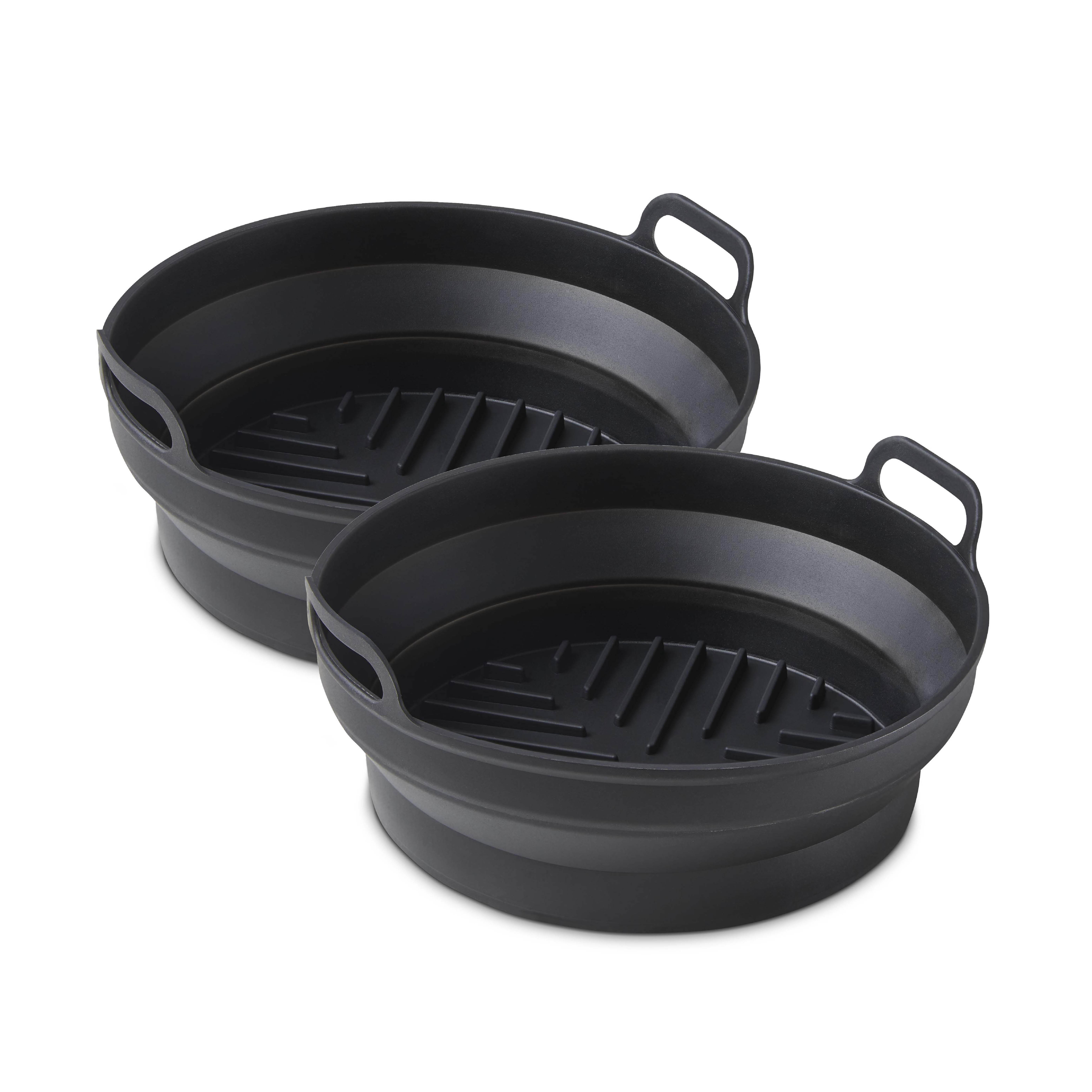 Tower T84090 1.2 Litre Air Fryer Round Foldable Trays x 2