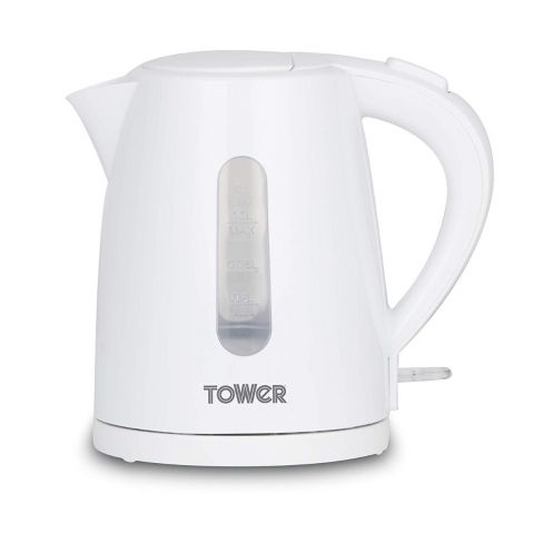 Tower  T10029W 1 Litre Jug Kettle - White 2200w