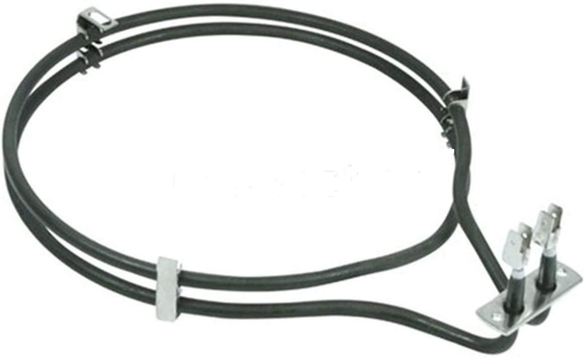 Electruepart ELE9036 Fan Oven Element 2300w Bosch , Neff, Siemens 2 Turn 