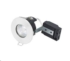 Bell 12V/240V Matt White Shower Downlight (68mm Cut Out) 