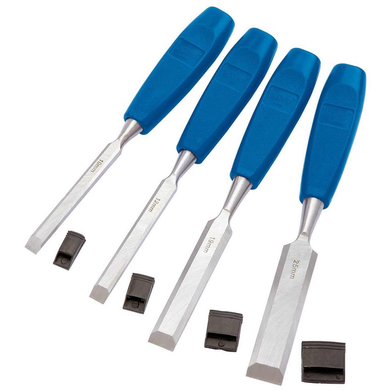 Draper Bevel Edge Wood Chisel Set 4pc