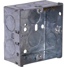 Knock Out Metal Box 1gang 35mm