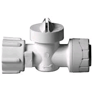 Polypipe Polyplumb Straight Service Valve 15mm x 1/2