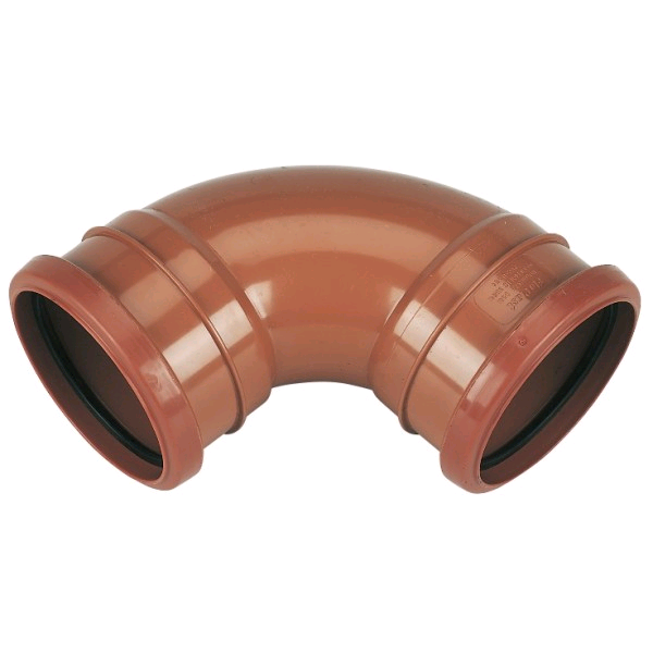 Floplast Double Socket 87½° Underground Bend 6D561 