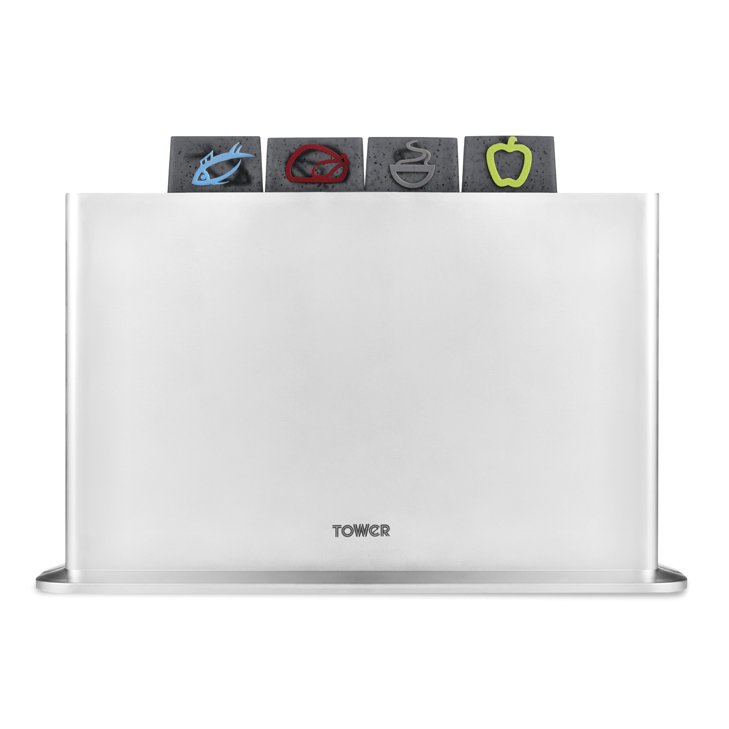 Tower 4pce Chopping Board Set 