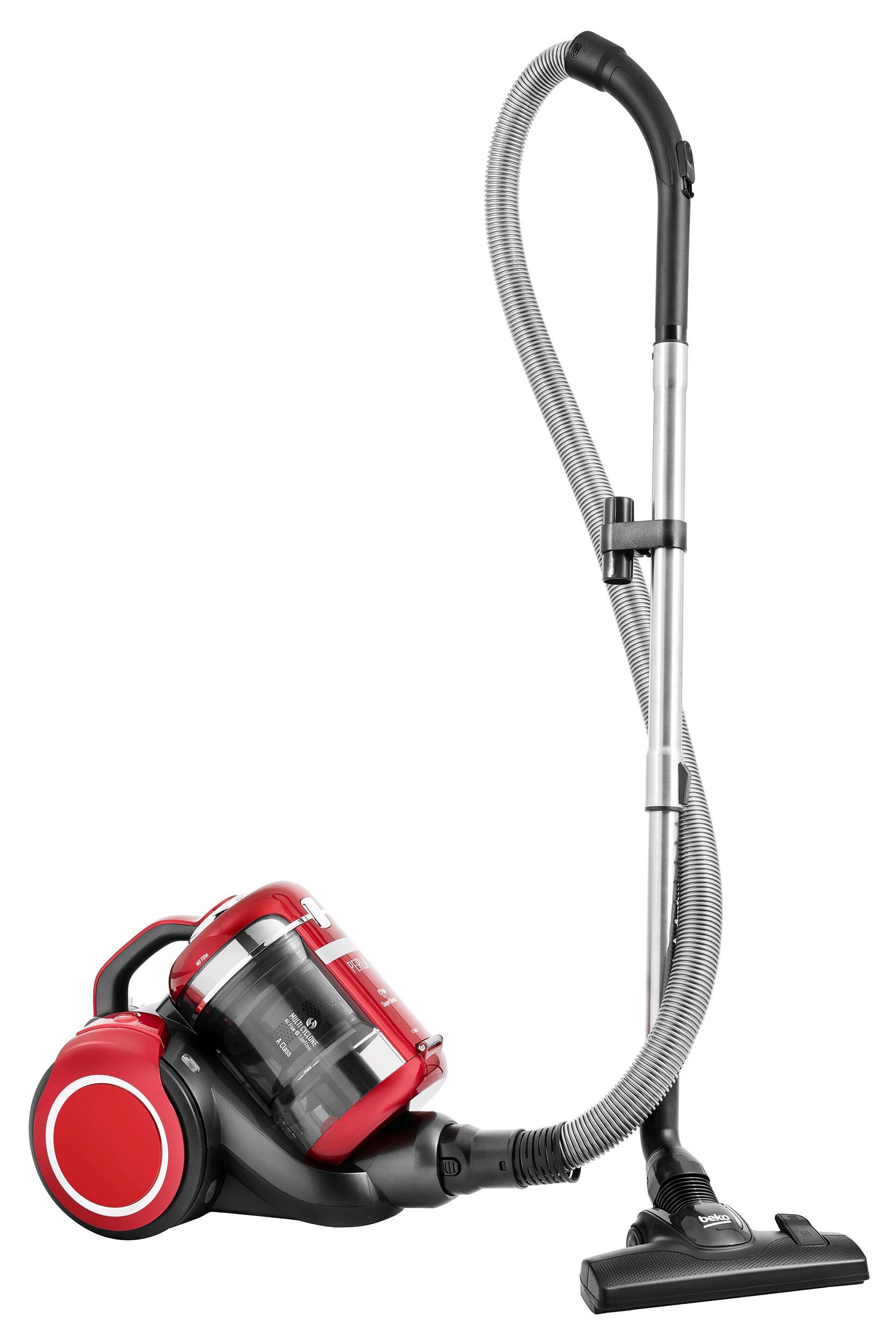 Beko Cylinder Vacuum 800w 2.8L Dust Capacity Red