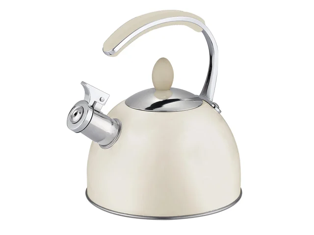 Buckingham 17072 Whistling Kettle 1170552 Stovetop 2ltr in Cream