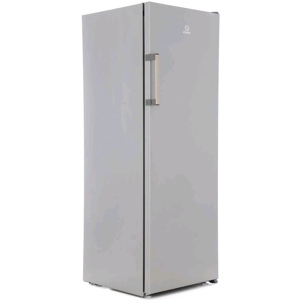 Indesit Upright Larder Fridge 322ltr in Silver H1670 W600 