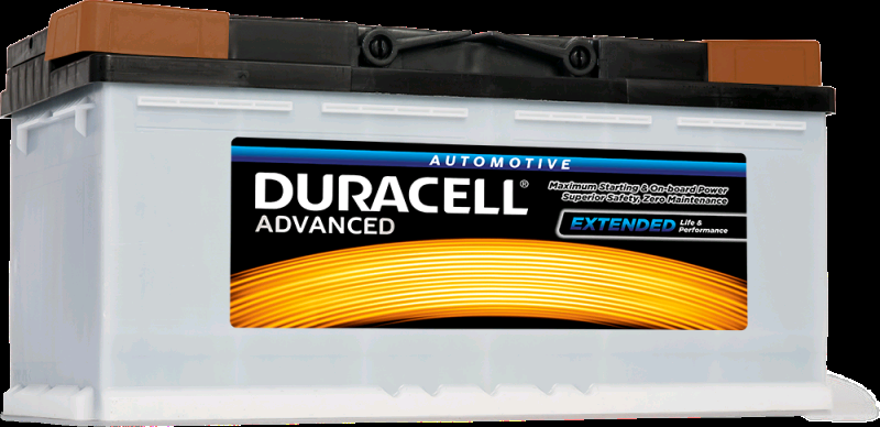 Duracell Battery 12V 100Ah 860A Silver High (3019) 