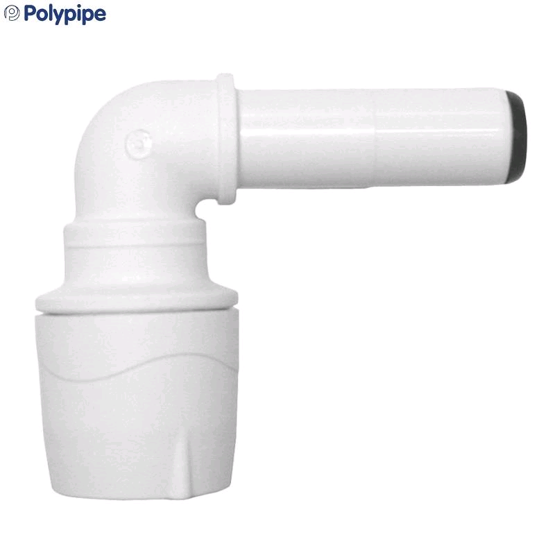 Polypipe PolyMax 15 x 10mm Spigot Elbow