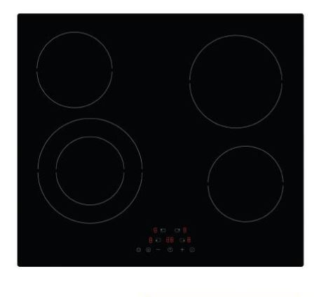 Statesman 4 Zone Ceramic Hob Touch Control 60cm