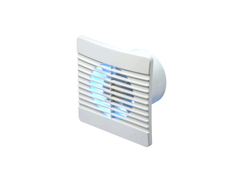 Manrose 4in/100mm Flat Wall/Ceiling Fan With Timer