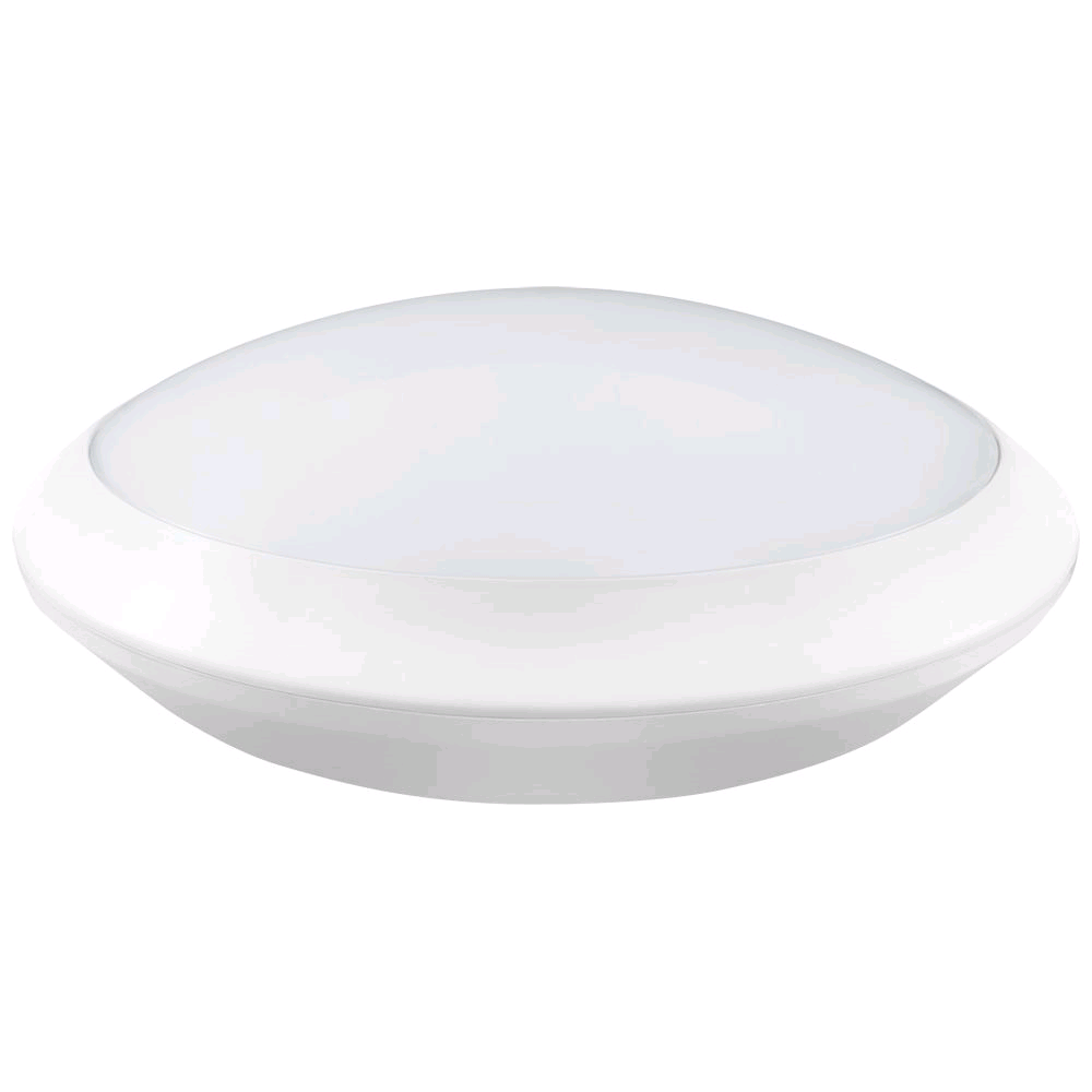 Crompton Melana 15W LED Bulkhead 4k White